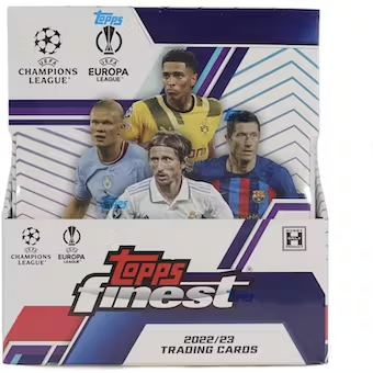 2022/23 Topps UEFA Club Competitions Finest Soccer Hobby Box