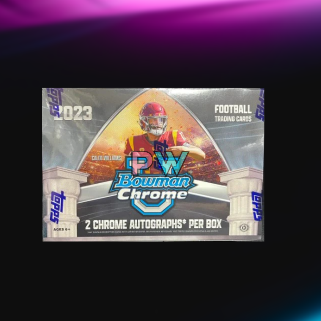 2023 Bowman Chrome University Football Breakers Delight Box