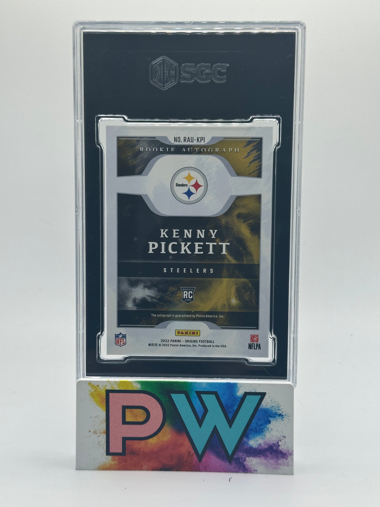 KENNY PICKETT 2022 ORIGINS AUTO BLUE /49 SGC 9.5