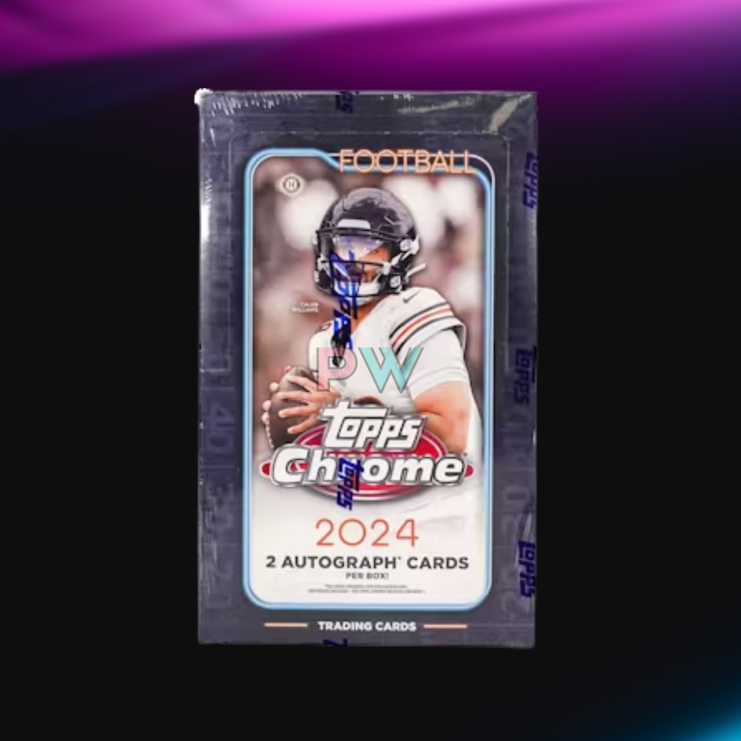 2024 Topps Chrome Football Hobby Box
