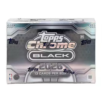 25/26 TOPPS CHROME BLACK BASKETBALL HOBBY