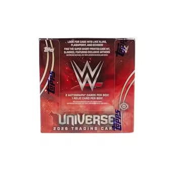 2026 TOPPS WWE UNIVERSE WRESTLING HOBBY