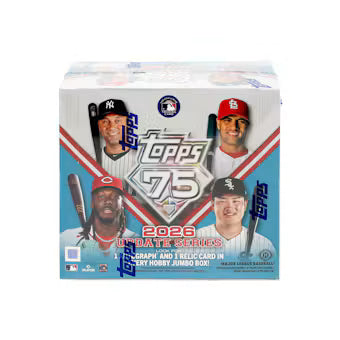 2026 TOPPS UPDATE SERIES BASEBALL JUMBO