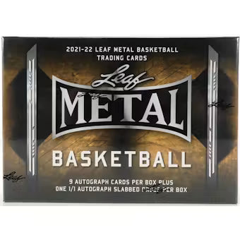 21/22 LEAF METAL BASKETBALL HOBBY JUMBO