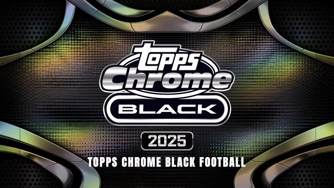 2025 TOPPS CHROME BLACK FOOTBALL HOBBY