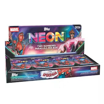 2026 TOPPS MARVEL NEON HOBBY