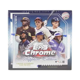 2021 TOPPS CHROME SAPPHIRE BASEBALL HOBBY