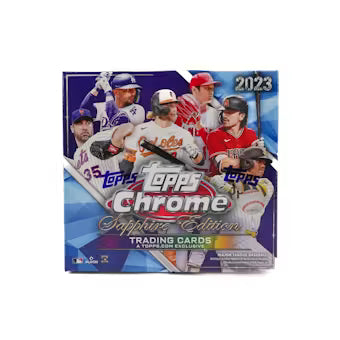 2023 TOPPS CHROME SAPPHIRE BASEBALL HOBBY