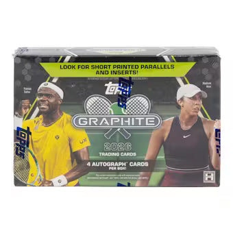 2026 TOPPS GRAPHITE TENNIS HOBBY