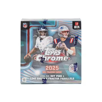 2025 TOPPS CHROME FOOTBALL MEGA