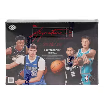 25/26 TOPPS SIGNATURE CLASS BASKETBALL HOBBY