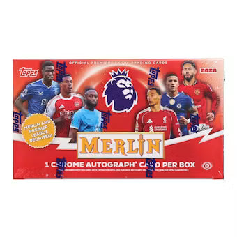 25/26 TOPPS MERLIN PERMIER LEAGUE EPL HOBBY
