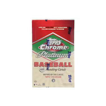 2025 TOPPS CHROME PLATINUM BASEBALL HOBBY