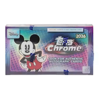 2026 TOPPS DISNEY CHROME HOBBY