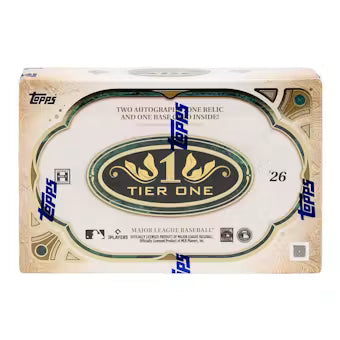 2026 TOPPS TIER ONE BASEBALL HOBBY