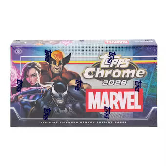 2026 TOPPS CHROME MARVEL HOBBY