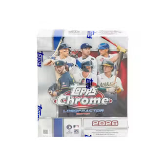 2026 TOPPS CHROME BASEBALL LOGOFRACTOR