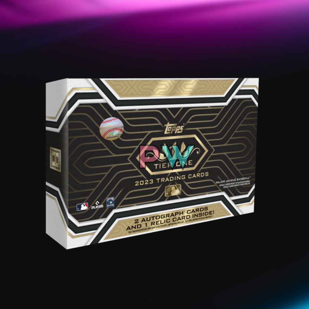 その他 2023 Topps Tier One Baseball - Hobby Box Amazon.com: 2023 Topps Tier One MLB Baseball HOBBY box (3