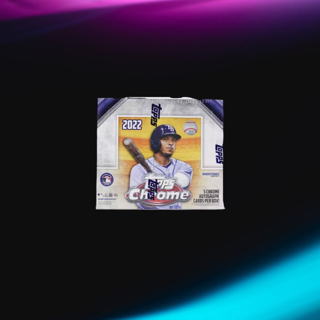 2022 Topps Chrome Baseball Jumbo HTA Box